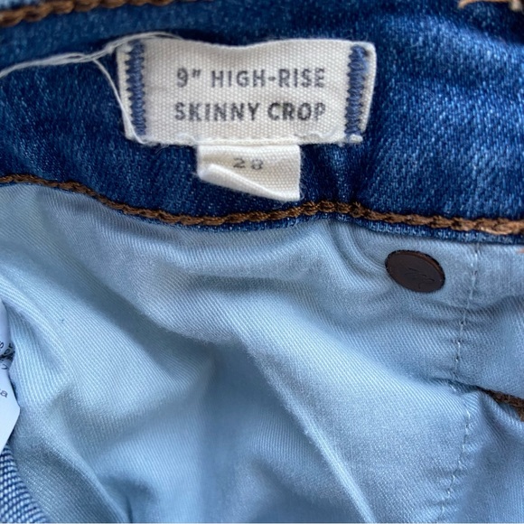 Madewell 9" Mid-Rise Skinny Crop Jeans in Delmar Wash K7517 - Picture 11 of 12